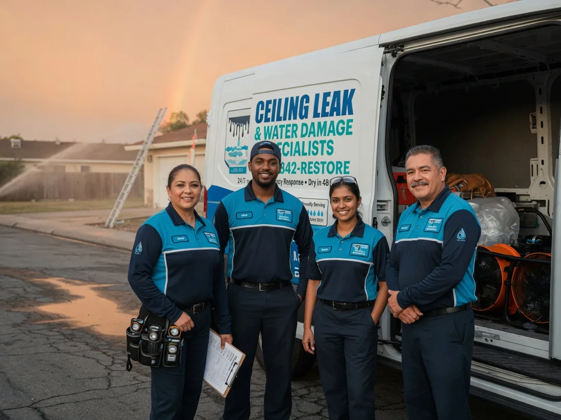 Ceiling Leak Cleanup company in Flanders, NJ